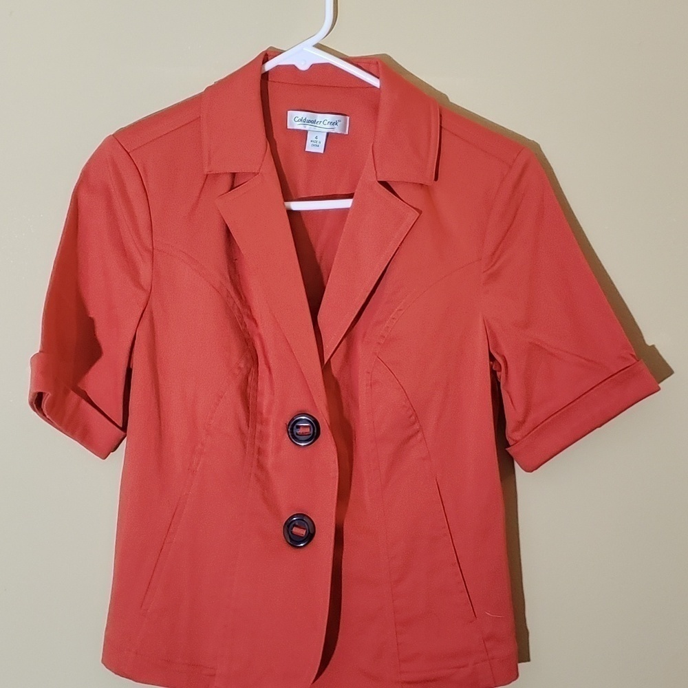 Cold water creek blazer size 4